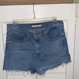 Levi's High Rise Shorts